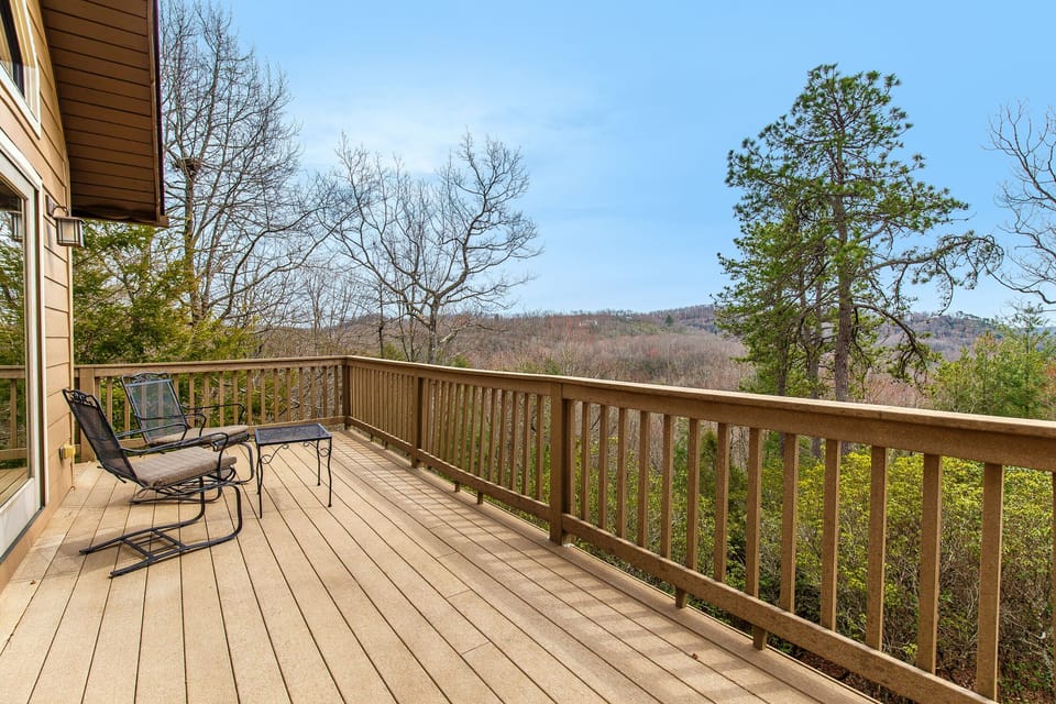 Main floor balcony (new furniture has been installed since this picture)