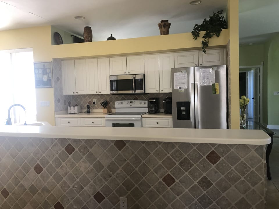 Kitchen view from Family room