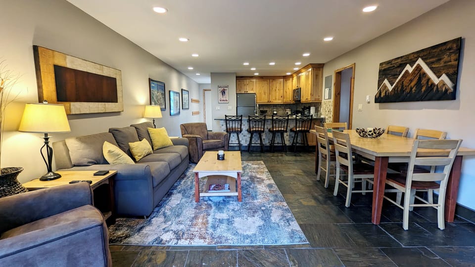 BC West L-1 living room and kitchen 