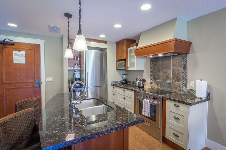Modern kitchen with high end appliances