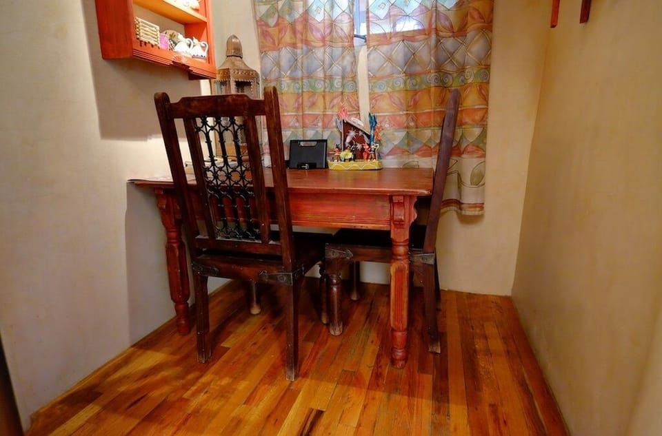 Desk off of kitchen