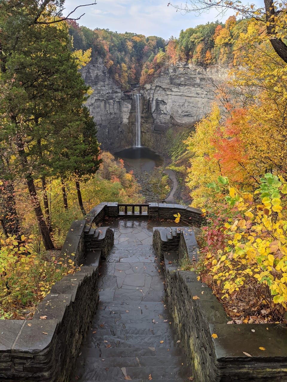 View from Falls Overlook 