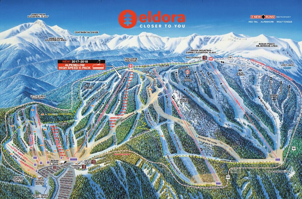 Local ski resort 30 minute drive