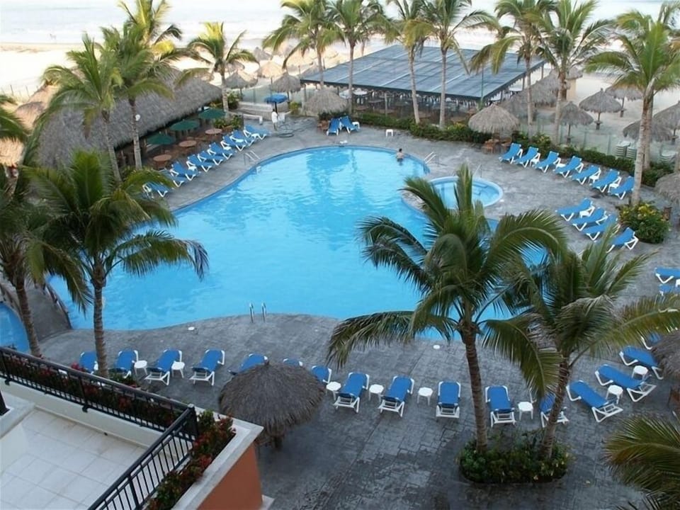 Beach Club View From the Balcony
