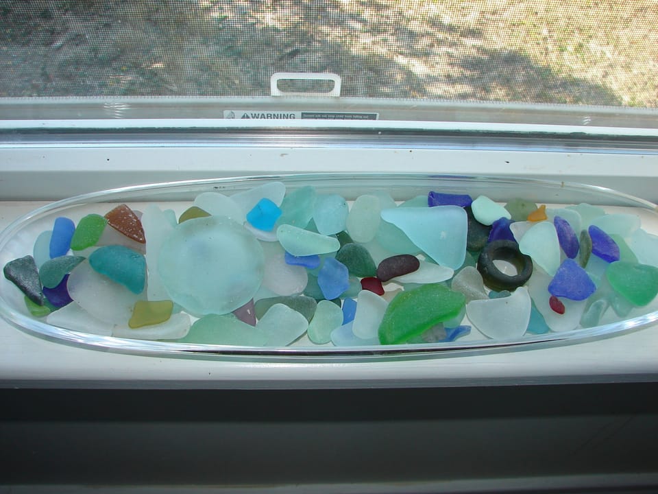 beach glass