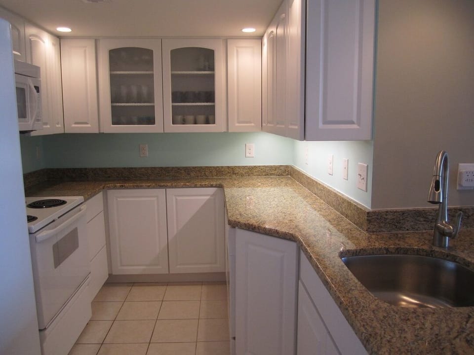 New granite countertops, lighting and tons of cabinet space!