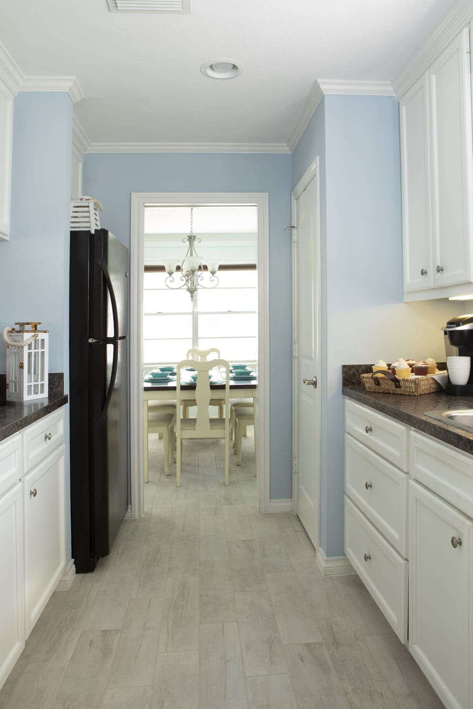 Fully stocked, spacious kitchen