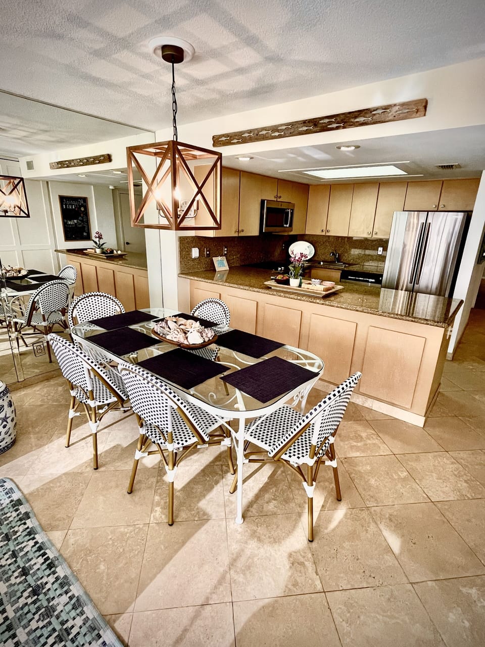 This kitchen is gourmet ready. Fully stocked for the most elaborate meal prep. 