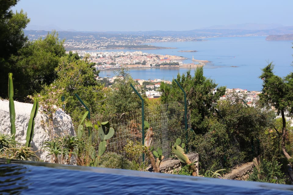 Experience the beauty of nature with panoramic views of Chania- only 5 km away.