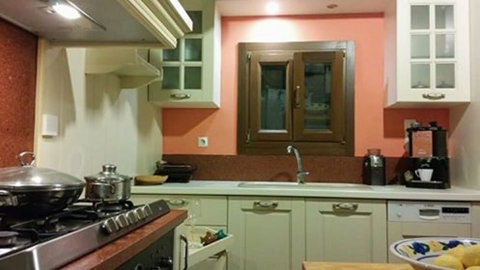 Kitchen with coffee maker espresso
