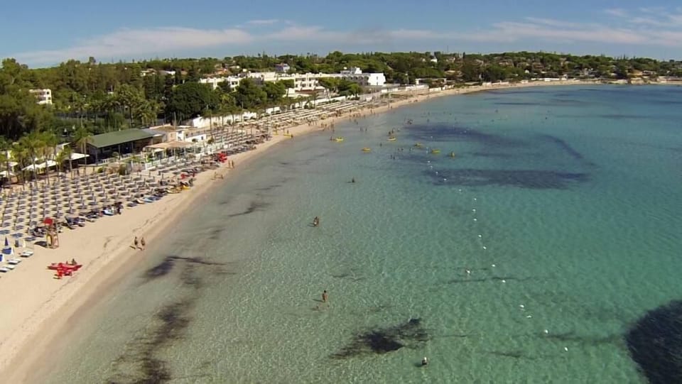 nearby beach