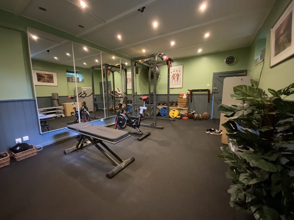 Kergudon's private gym