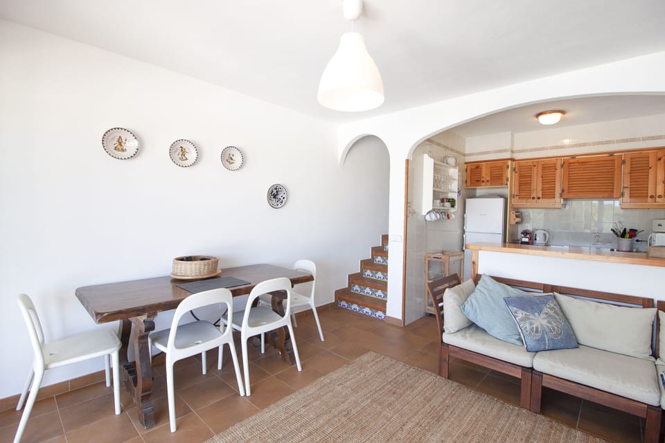 Inside dining area
