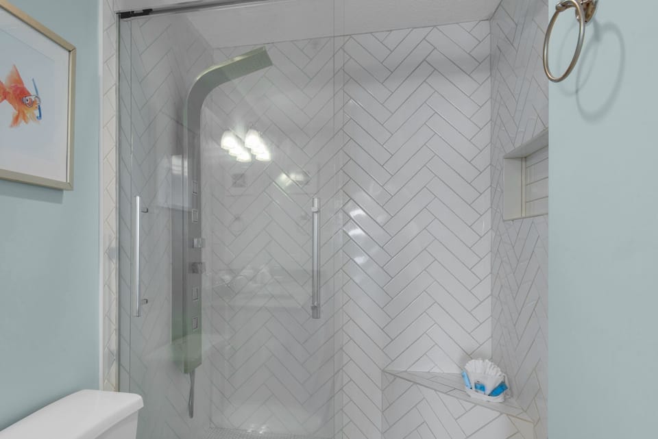 Master bathroom shower