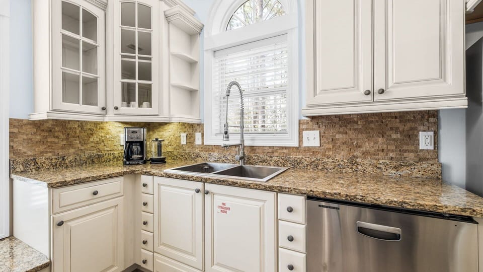 Modern Kitchen with All the Essentials for Your Stay