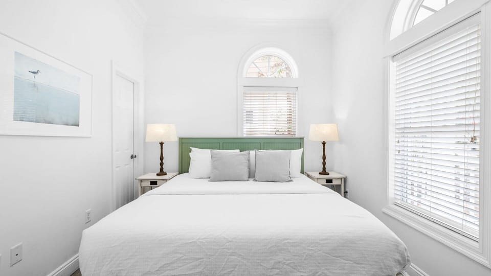 Step into Comfort with a King Bed and Smart TV
