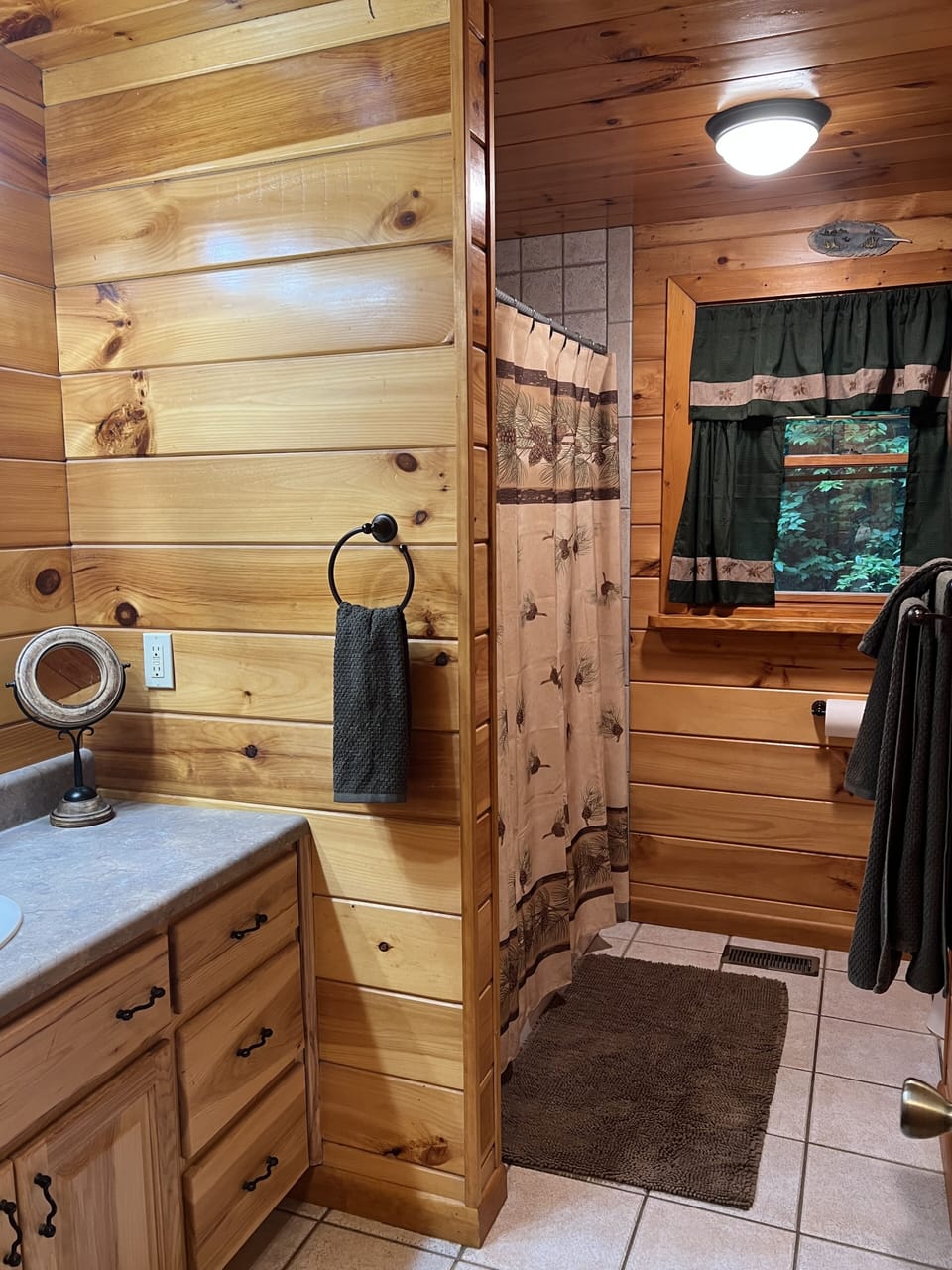 First floor bath
