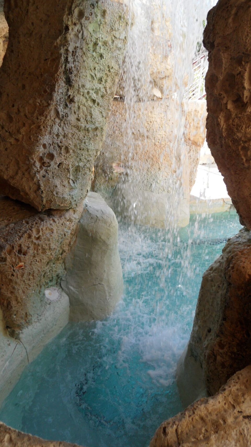 Inside Jacuzzi Grotto view. You will love this. It's pure massaging RELAXATION.