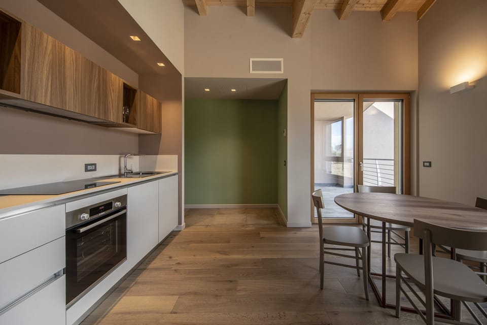 Standard Apartment, 1 Bedroom, Courtyard View | Private kitchen | Full-size fridge, stovetop, electric kettle, cookware/dishes/utensils