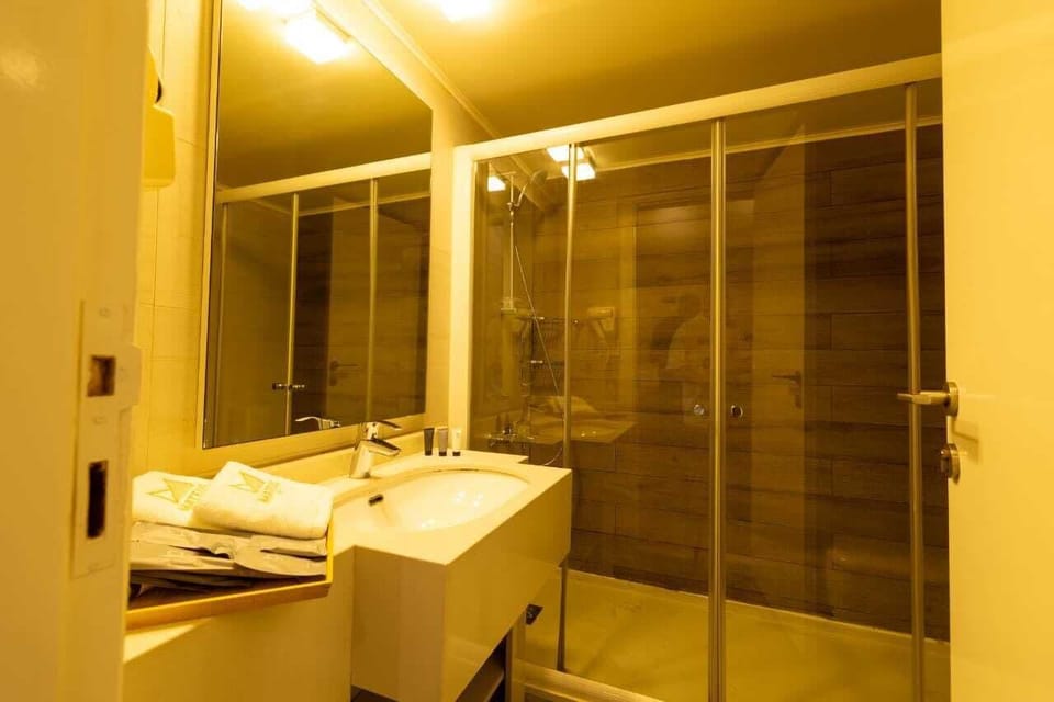 Superior Double Room | Bathroom | Shower, free toiletries, hair dryer, bathrobes