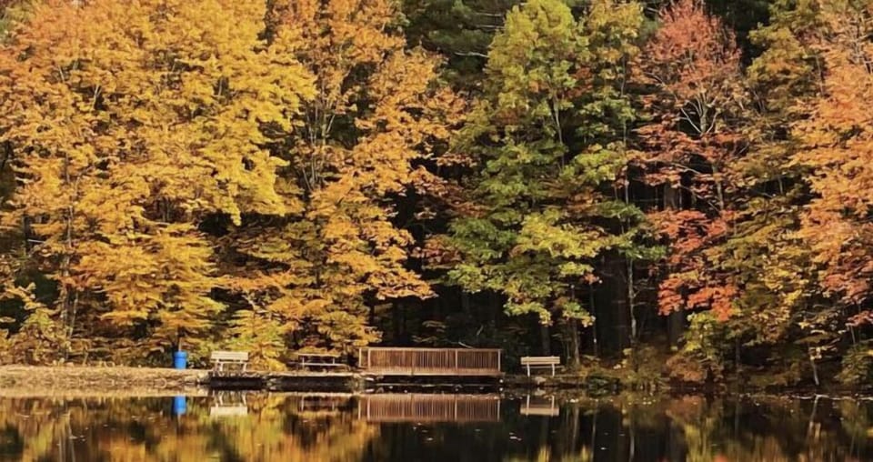 Ice Lake is just 5 miles from the lodge.