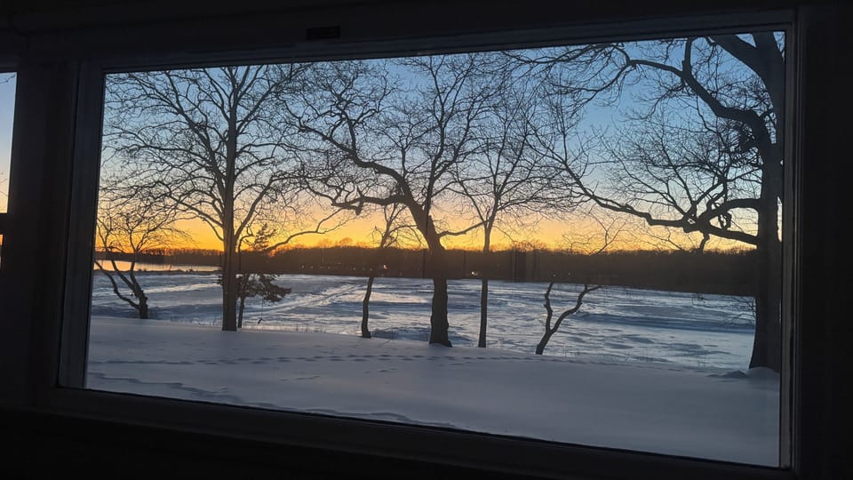 View from master bedroom