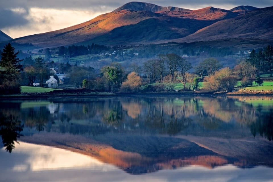Derryveagh mountains from Lackagh