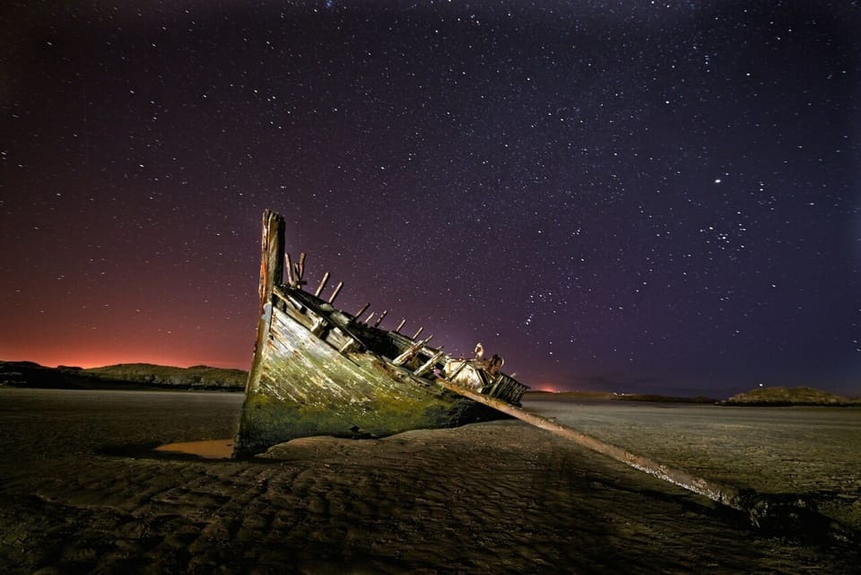 Cara na Mara wreck at Derrybeg