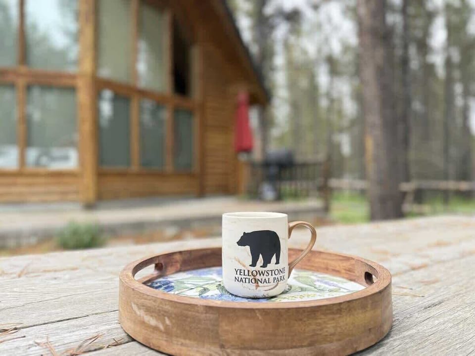 Relax with a warm cup of coffee.