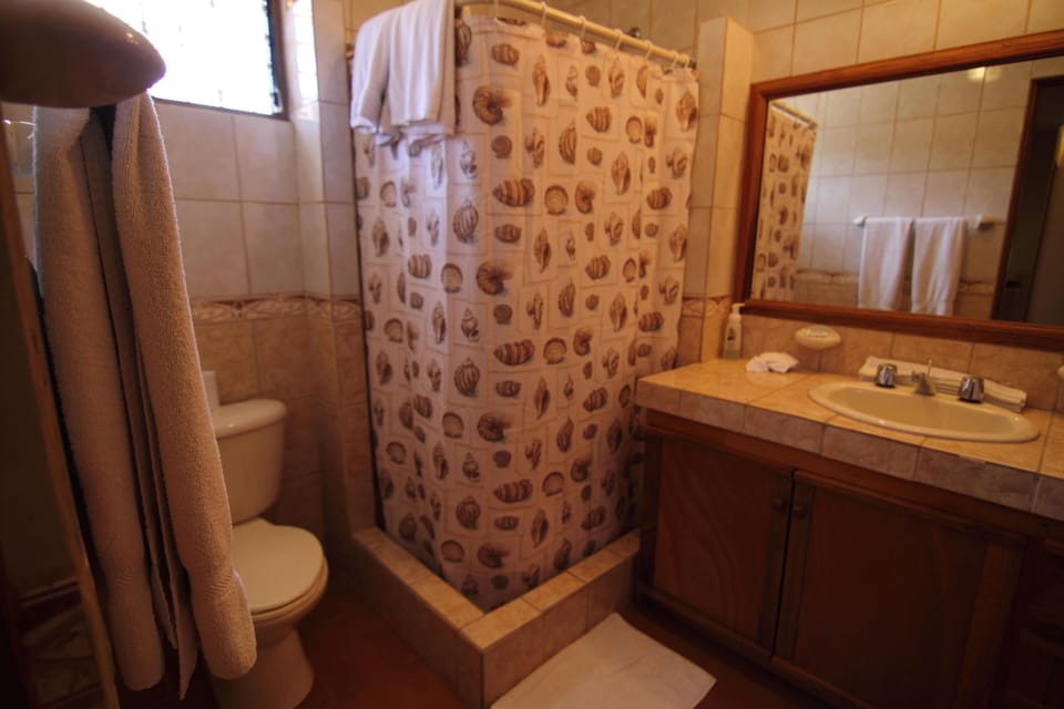 Central upstairs full bathroom.