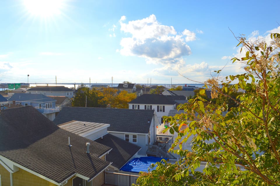 Bay view from the balcony. Enjoy the sunset from your own private space.