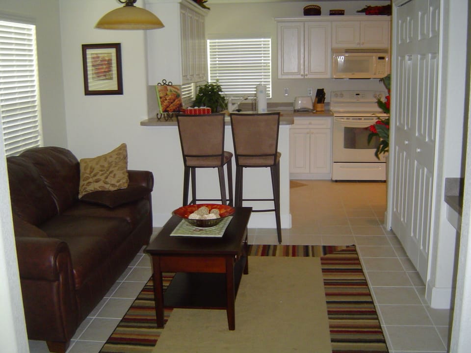 Sitting Area & Kitchen