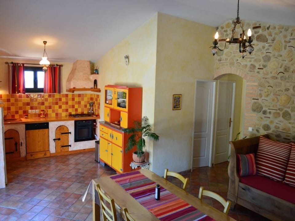 The dining room