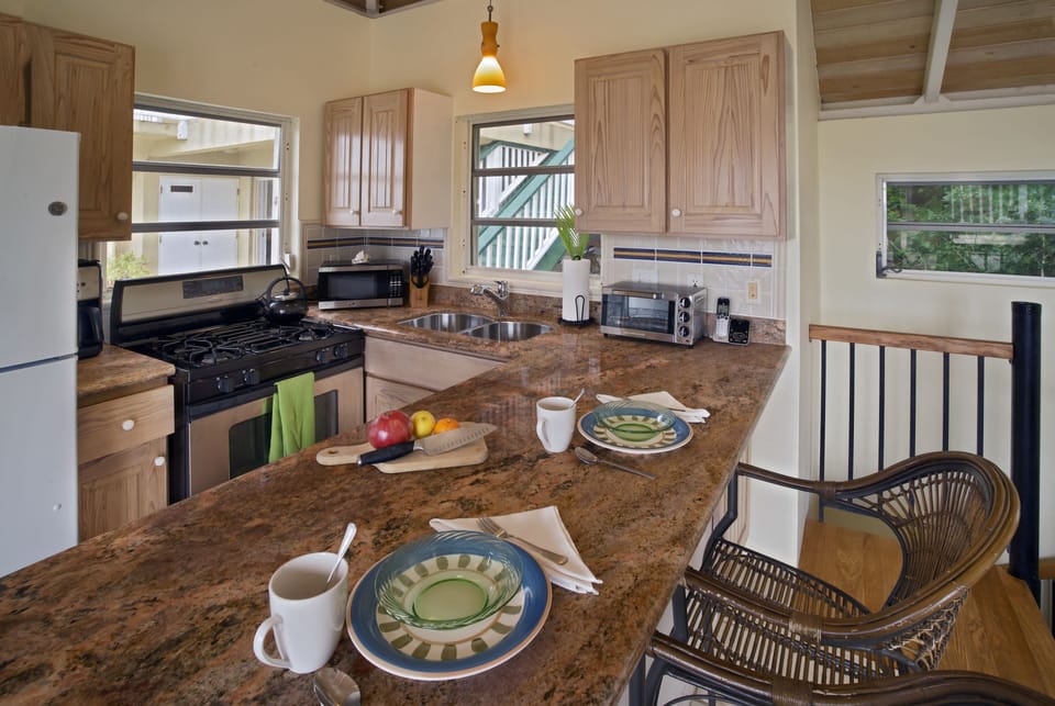Cottage kitchen island