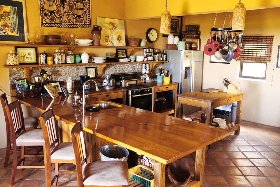 Chef's Kitchen-fully stocked by Chef owner Ted
