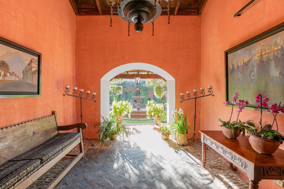 Entrance to courtyard