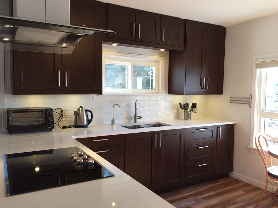 Newly renovated kitchen