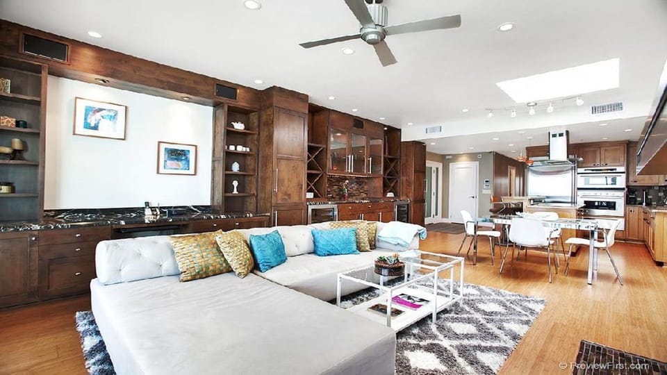 Lots of storage in the Living Room