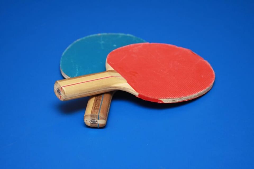 Ping Pong available.