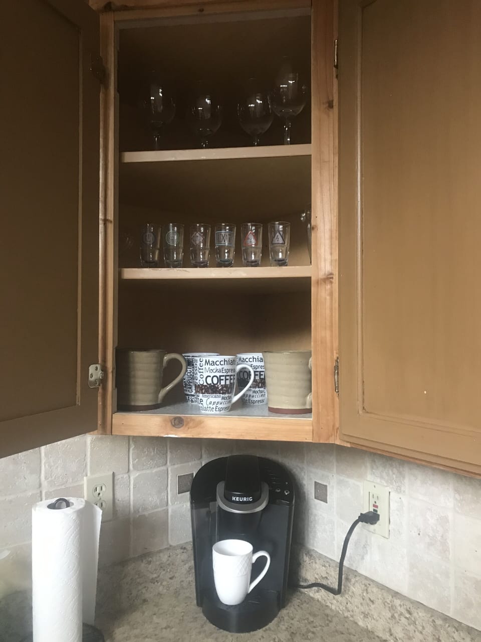 Coffee Maker and cups
