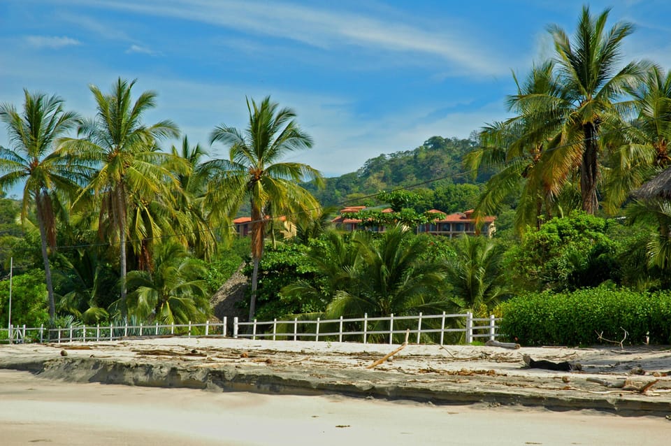 Views of Villas Catalina from Playa Penca