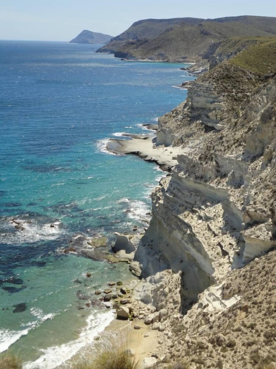 Nearby cliffs