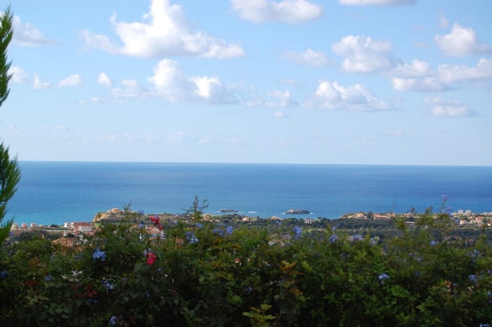 View from villa