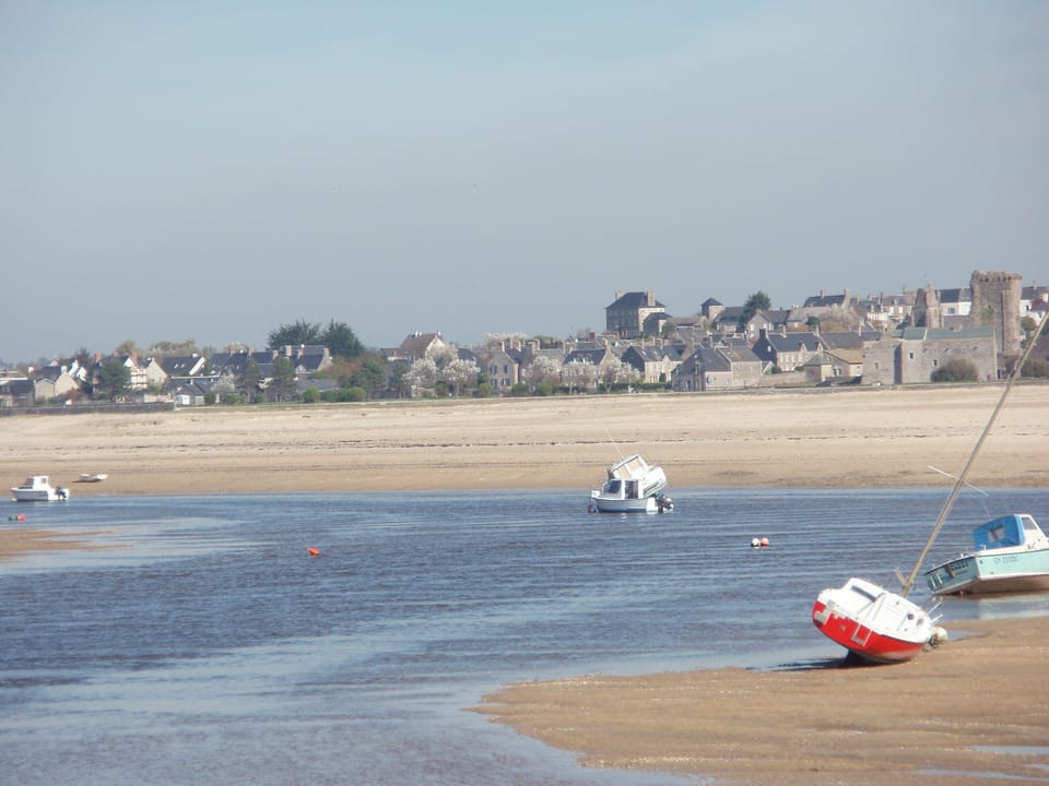 Local coastal estuary at Regeineville sur Mer