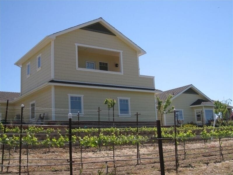 The Guest House is privately located on the second floor of this building.
