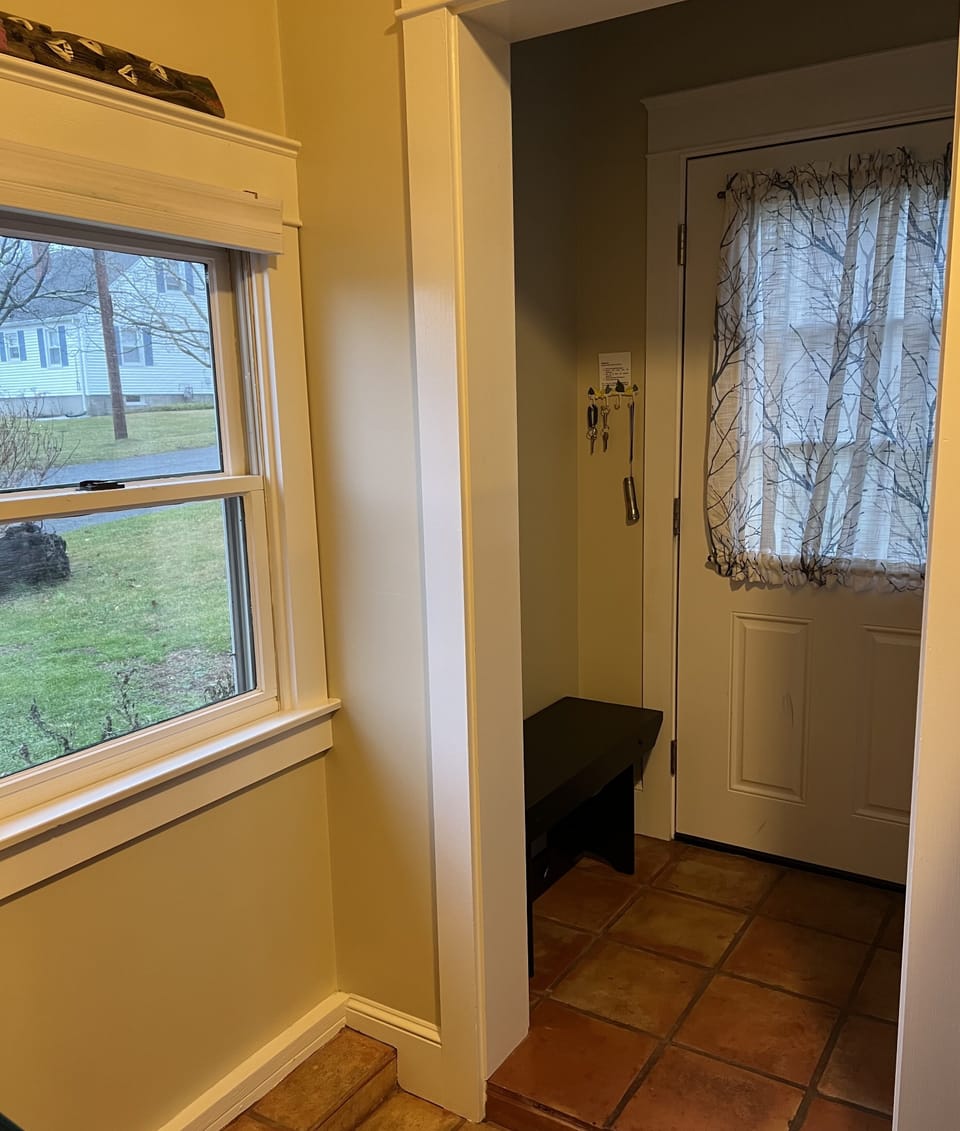 Entryway off Kitchen.