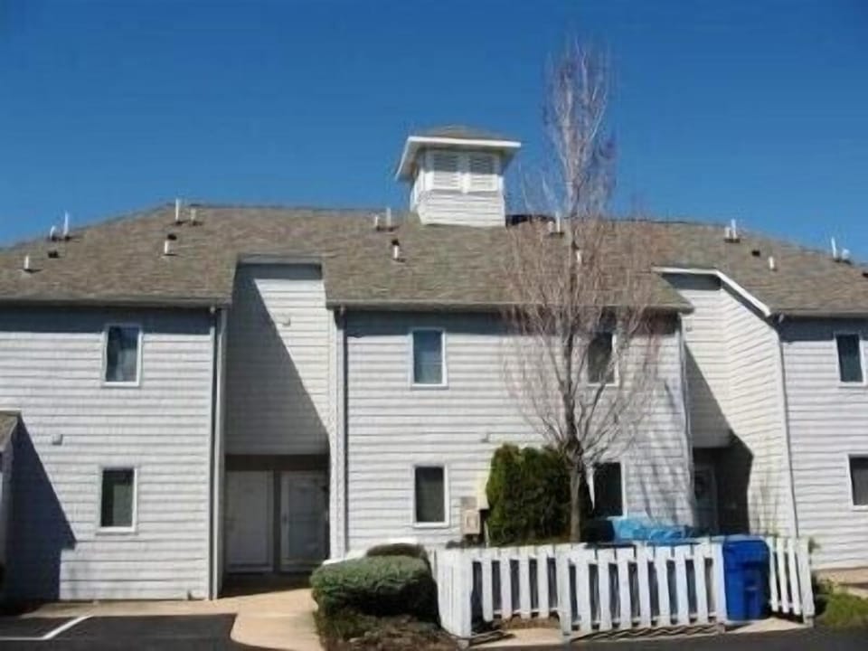 rear of property