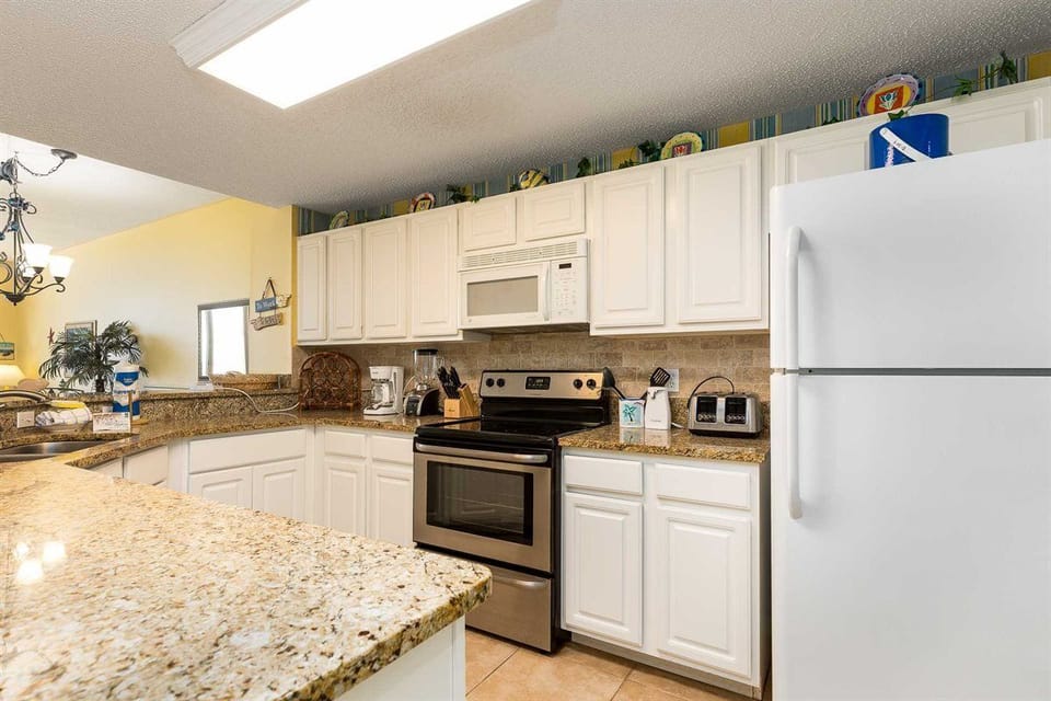 Kitchen from entrance area