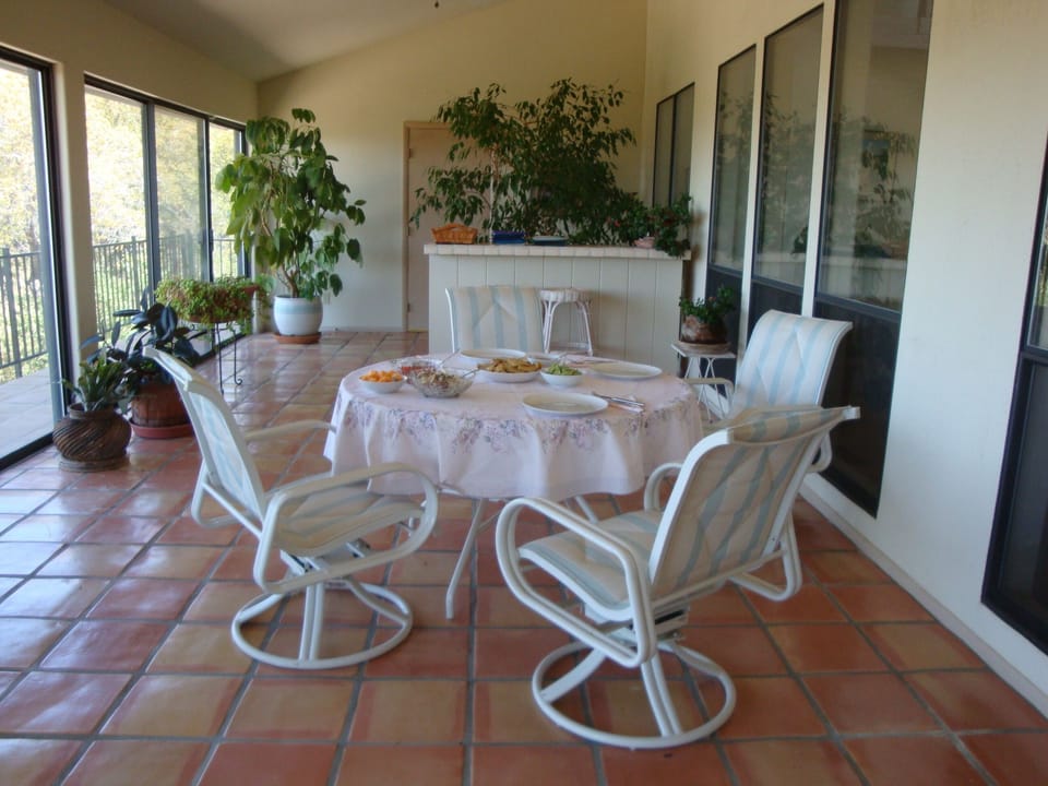 Lunch in the veranda?