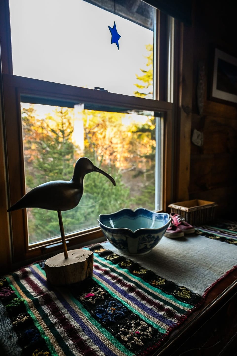 A detail in the Master Bedroom. This window looks out on the back yard.  